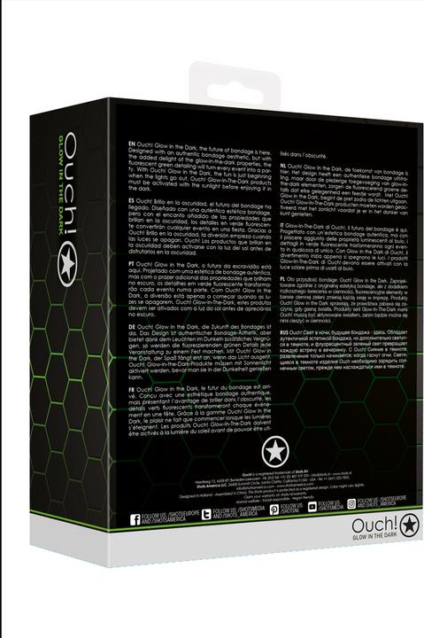 Immagine prodotto Ouch! Thigh Strap-on - Glow in the Dark/Black