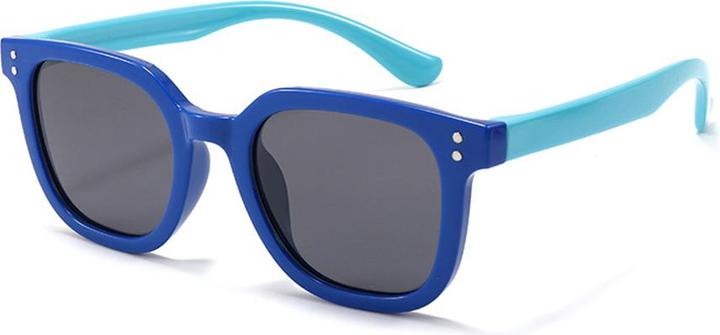 Produktbild Techsuit - Sunglasses Polarised (8351-C28) - Square Shape, for Kids - Dark Blue / Cyan