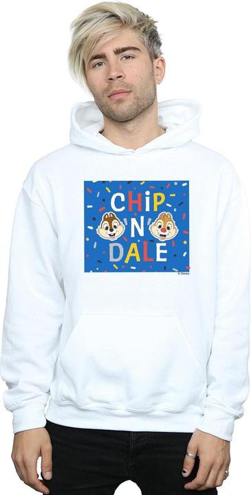 Immagine prodotto Disney Chip N Dale Blue Frame Felpa con Cappuccio Uomo (S)