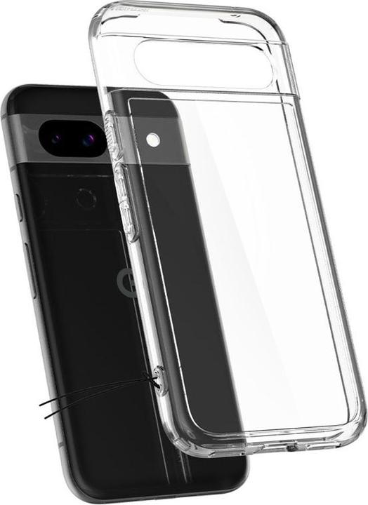 Actual product image Spigen Ultra Hybrid TPU Back Cover Transparent Google Pixel 8a (Google Pixel 8a)