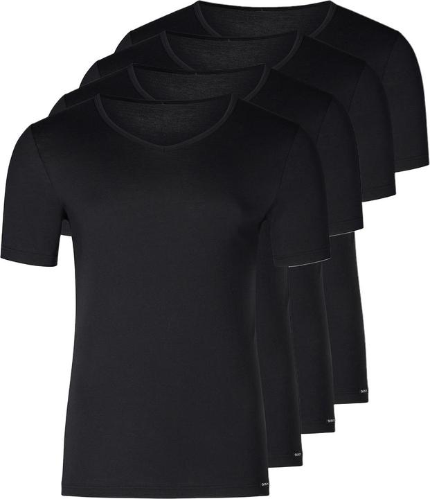 Image du produit Skiny Lot de 4 Maillot de corps / Chemise à manches courtes Maillot de corps / Chemise à manches courtes (M)