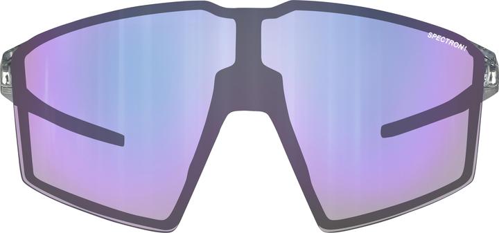 Image du produit Julbo Lunettes de sport Edge (Purple, Gris Translucide Brillant, Spectron 1 Pourpre)