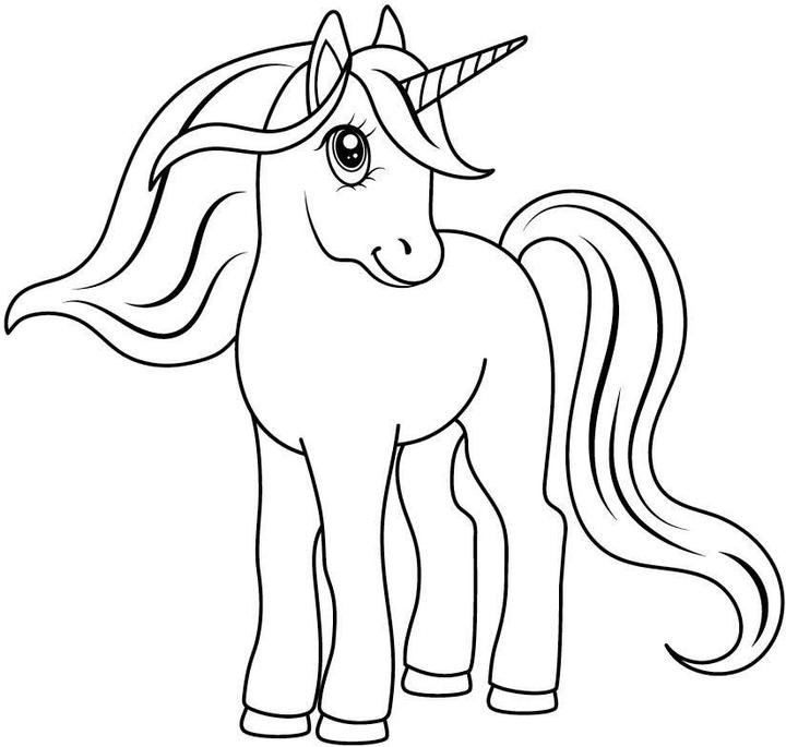 Actual product image My unicorns coloring block