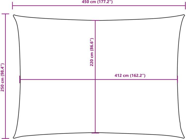 Actual product image VidaXL Nezhatok (250 x 450 cm)