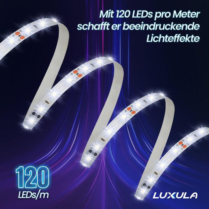 Image du produit Luxula Bande LED (Blanc neutre, 500 cm, Intérieur)