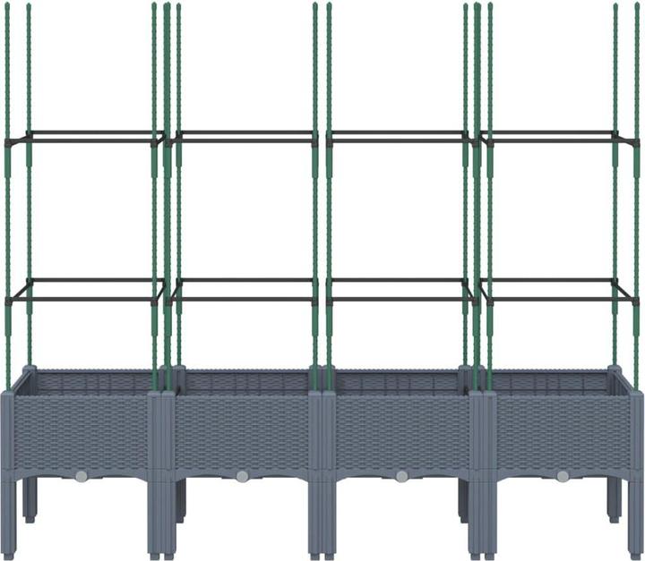 Immagine prodotto VidaXL Fioriera con traliccio PP