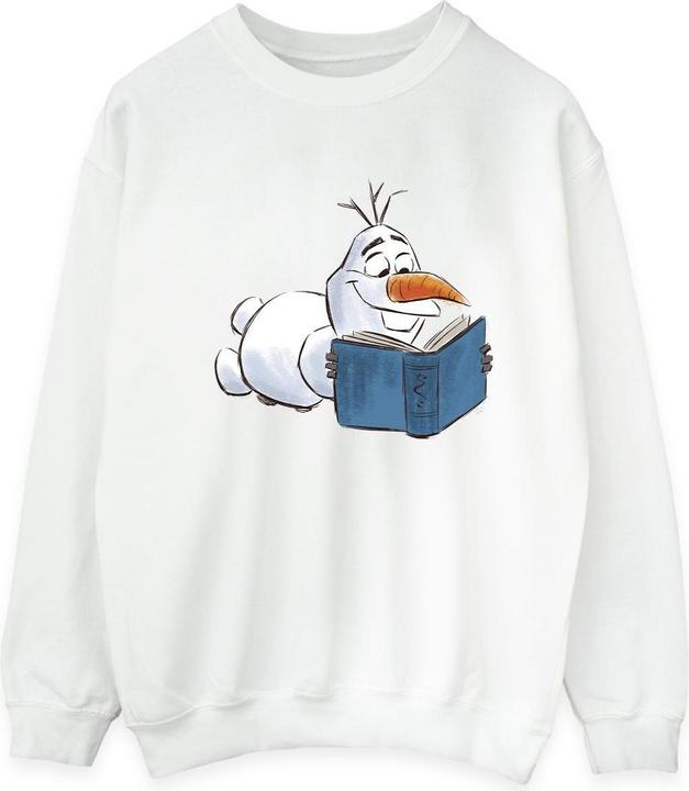 Disney Frozen Olaf Reading Sweatshirt (XXL)