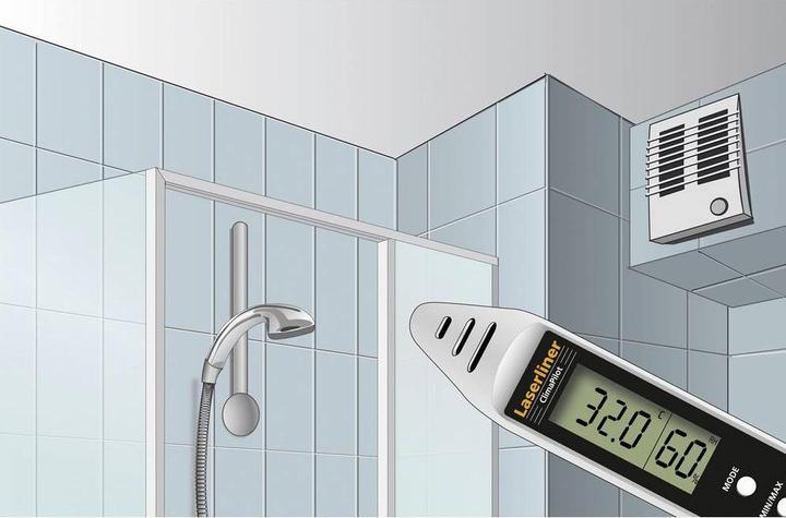 Actual product image Laserliner ClimaPilot Luftfeuchtigkeits- und Temperaturdatenlogger