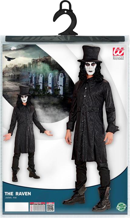 Actual product image Widmann Costume raven (S)