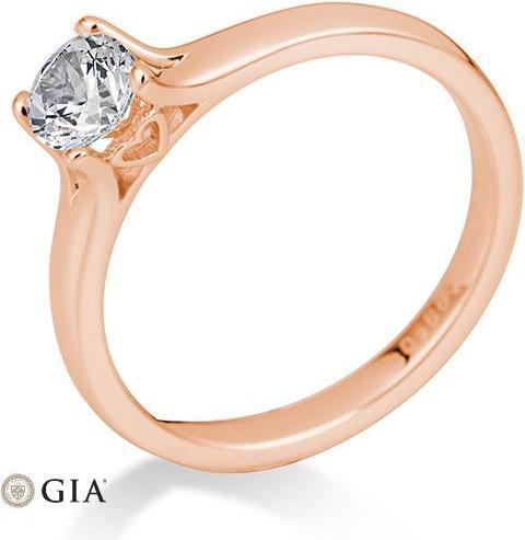 Immagine prodotto Breuning 4 griffe incastonate da 0,40 ct. (55, 585/14 K Oro)