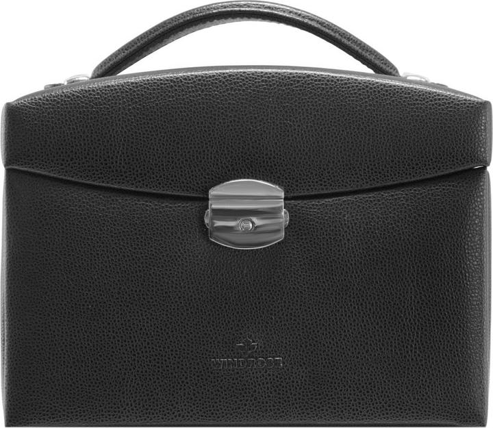 Produktbild Windrose Beluga Schmuckkoffer 21,5 cm Leder