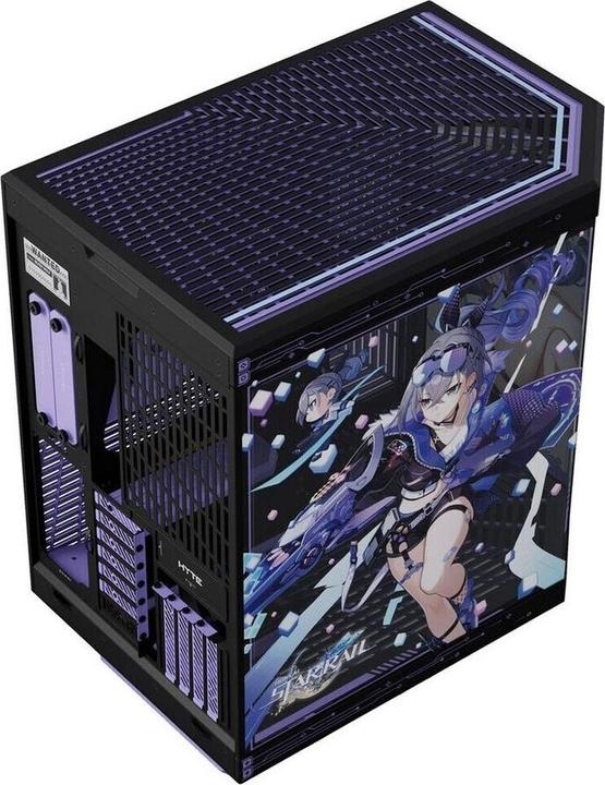 Actual product image Hyte Y70 Silver Wolf (mATX, ITX, ATX, E-ATX)