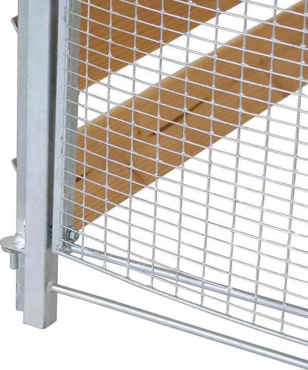 Immagine prodotto Bellissa Compostiera in legno/metallo con setaccio (1000 l)