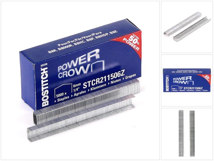 Produktbild Bostitch Heftklammern STCR2115 1/4 (SB8) (5000 x)