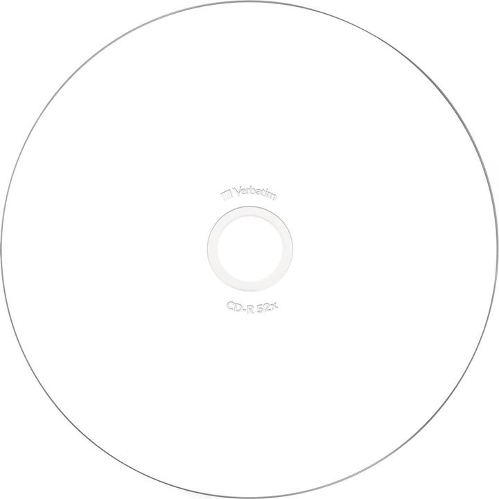 Immagine prodotto Verbatim CD-R, 52x, 700MB/80min, confezione da 10 (10 x)