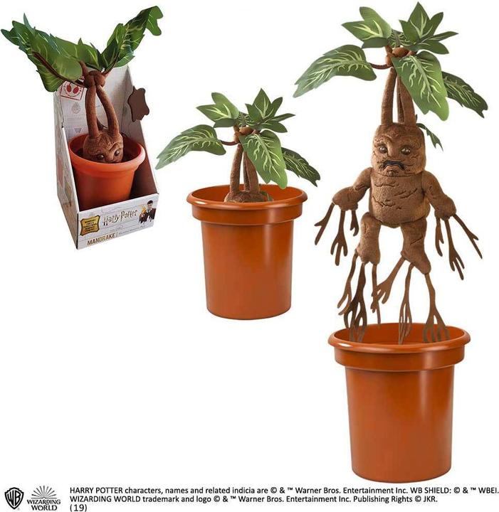 Actual product image Noble Collection Harry Potter: Remote-controlled Mandrake