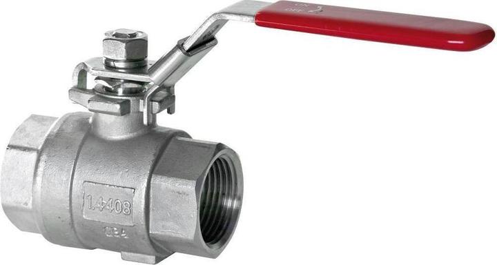 Produktbild Hermann schmidt HS Edelstahl-Kugelhahn 8452 3/4, 2-teilig, voller Durchgang