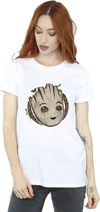 Produktbild I Am Groot Wooden Head TShirt (M)