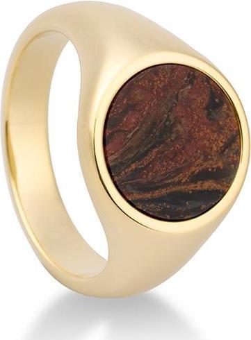 Produktbild Breuning Ring - E. Pietersit Golden (55, 750/18 K Gold)