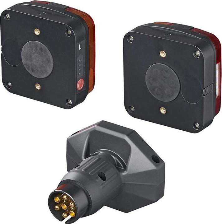 Image du produit ProPlus Jeu de feux arrière LED avec aimant sans fil (Bluetooth) 7 pôles