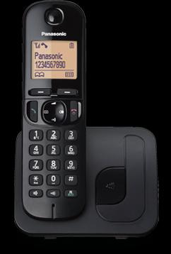 Image du produit Panasonic KX-TGC210FXB Téléphone sans fil, Noir