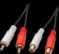 Produktbild Lindy Stereo Cinch Stecker/Buchse (10 m, Cinch)
