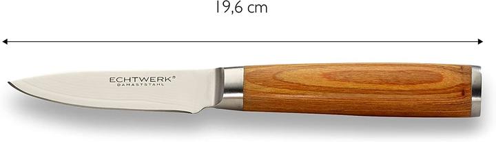 Image du produit Echtwerk Set de couteaux damassés 3 pièces