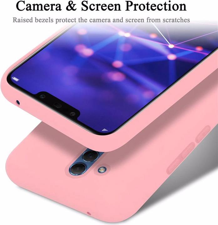 Actual product image Cadorabo TPU Liquid Silicone Case Cover (Mate 20 Lite)