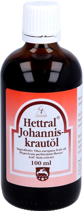 Image du produit Teofarma Hettral Huile de millepertuis, 100 ml d'huile (Huile pour le corps, 100 ml)