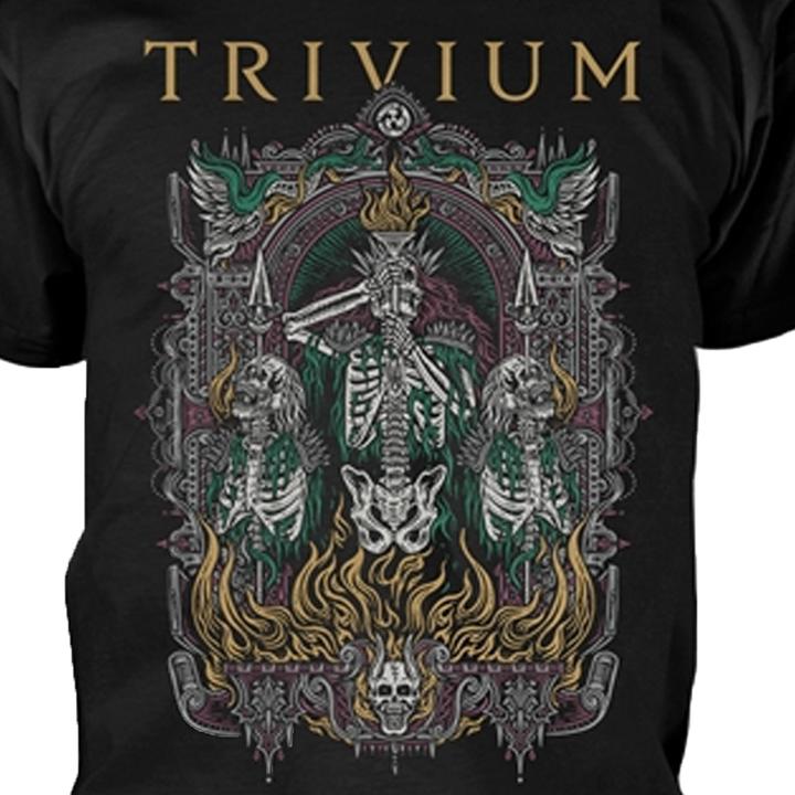Immagine prodotto Trivium Skelly Frame Maglietta Adulto Unisex (L)