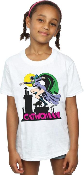 Immagine prodotto Catwoman Text Logo Maglietta Ragazze (128)