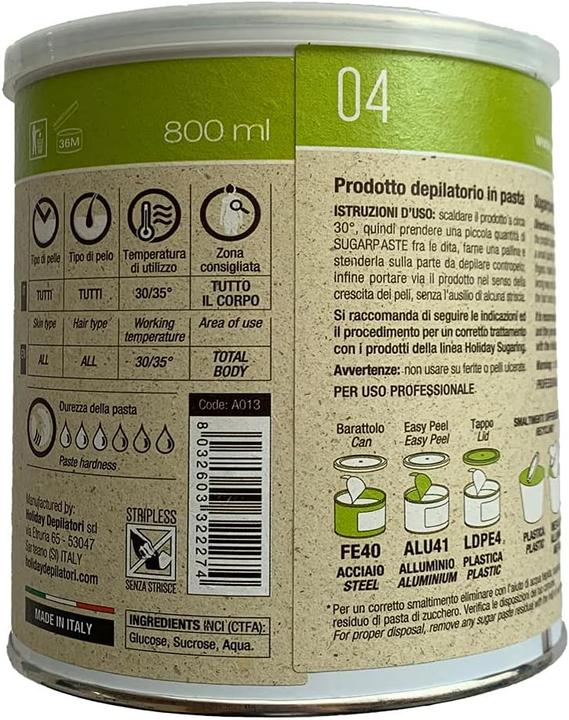 Nutritional values and ingredients Holiday Sugar Paste Delicate Soft 1 kg (1000 g)