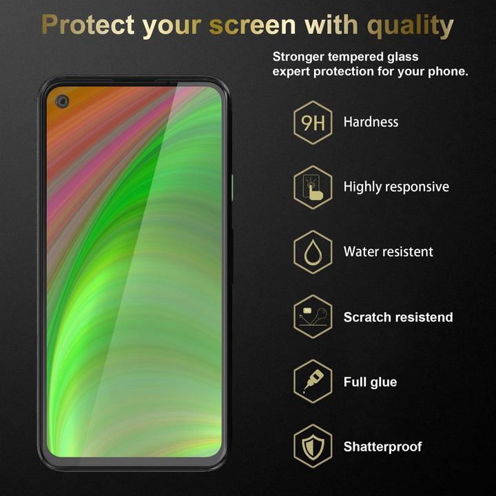 Actual product image Cadorabo Display protection glass (1 Piece, Google Pixel 5)