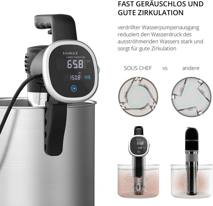 Immagine prodotto La Vague Fornello di precisione Sous Vide Stick (Spina UE)