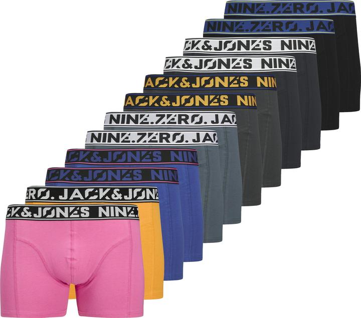 Immagine prodotto Jack & Jones Jacnine.Zero Solid Trunks 12 Pack (L, confezione da 12)