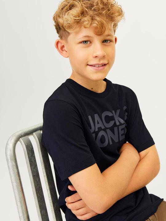 Actual product image Jack & Jones Jjecorp Logo Tee Ss O-Neck Noos Jnr (164)