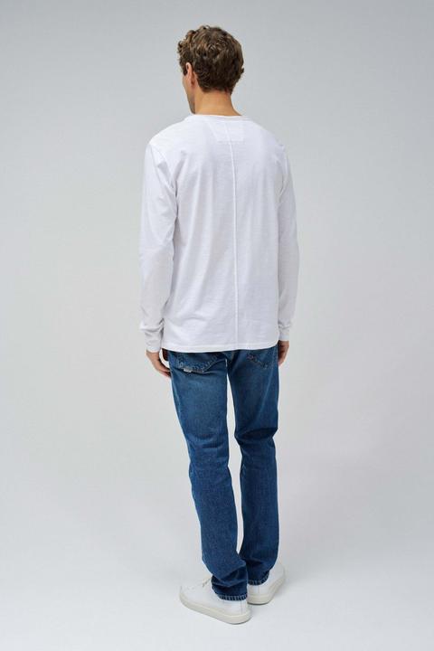 Immagine prodotto Salsa Jeans Langarmshirt Jersey Longsleeve Serafino (XL)