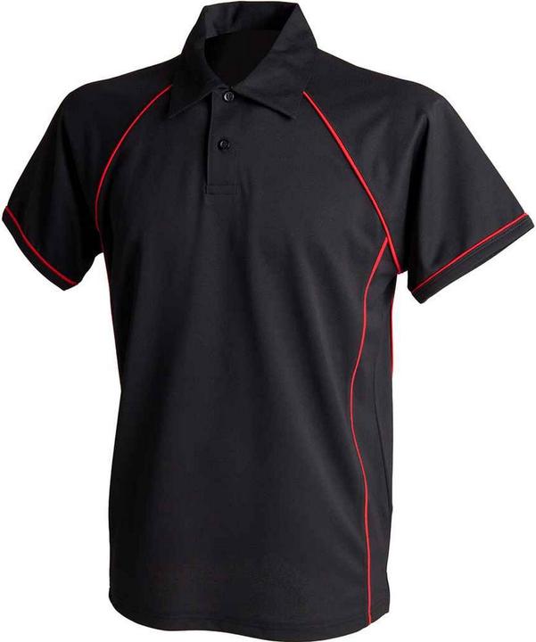 Finden & Hales Performance Poloshirt Kontrastpaspel