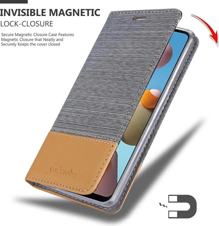 Productafbeelding Cadorabo Boek Jeans Optiek Cover (Samsung Galaxy A21)