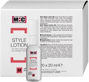 Produktbild Meister Coiffeur M:C Style Lotion M 20ml mild Fönlotion (20 ml)