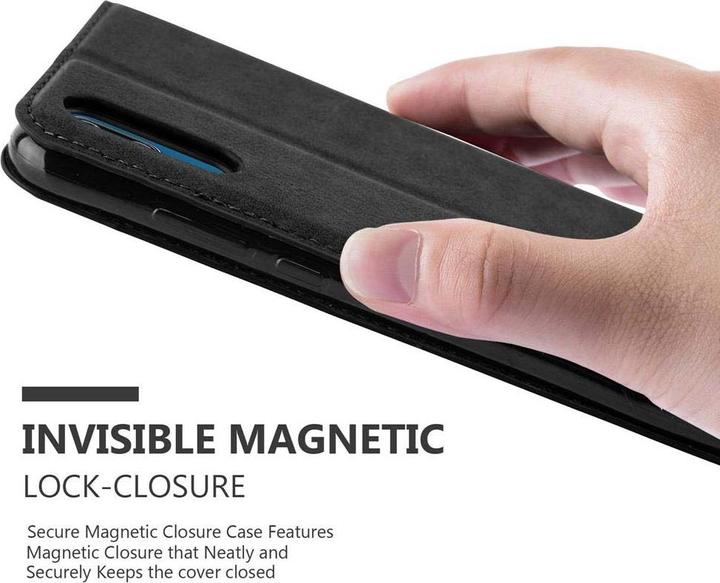 Actual product image Cadorabo Book Invisible Magnet Cover (Huawei P20)