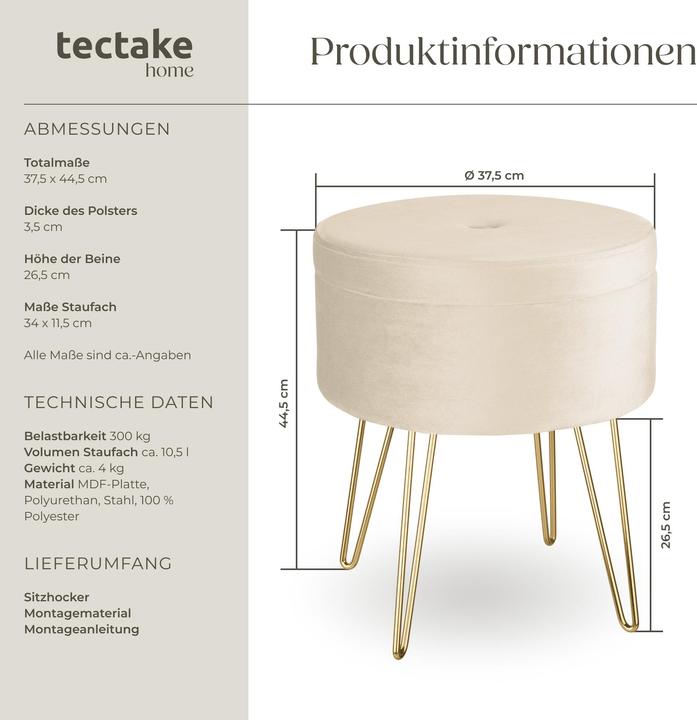 Produktbild tectake Ava