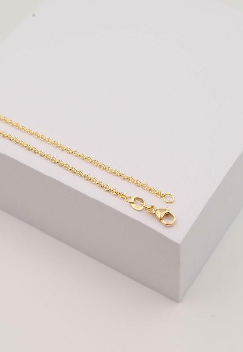 Immagine prodotto Muau Ancora rotonda (18K 750, Oro lucido, 50 cm)