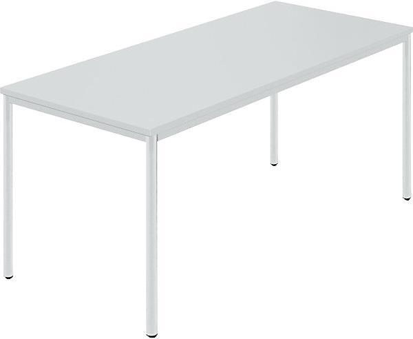 Immagine prodotto kaiserkraft Tavolo rettangolare, tubo tondo rivestito in plastica (1600 x 800 x 740 mm)