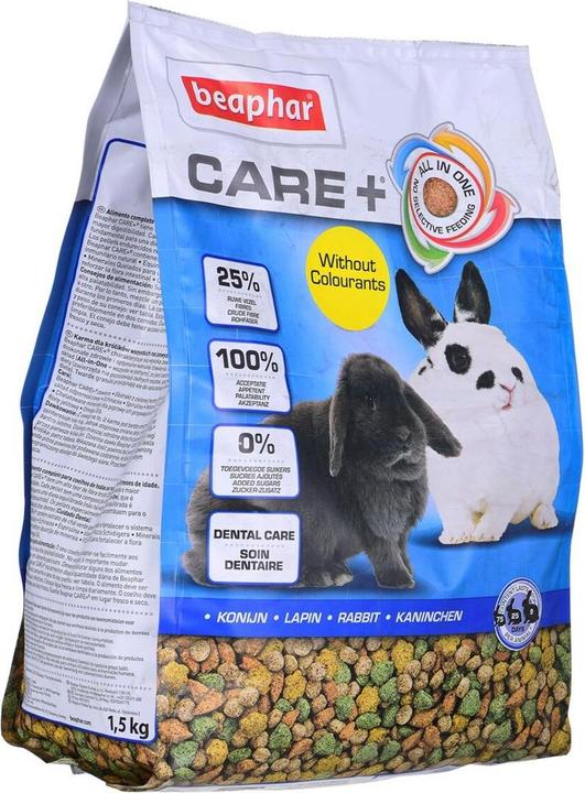Produktbild beaphar Care+ Kaninchenfutter für Kaninchen - 1 5 kg (1.50 kg, 1 x)