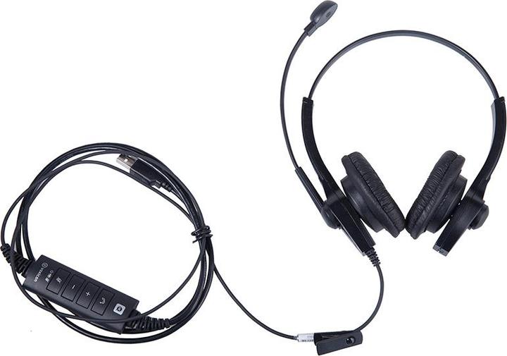 Actual product image Voxicon UC610 DUO HEADSET (ANC, Cable)