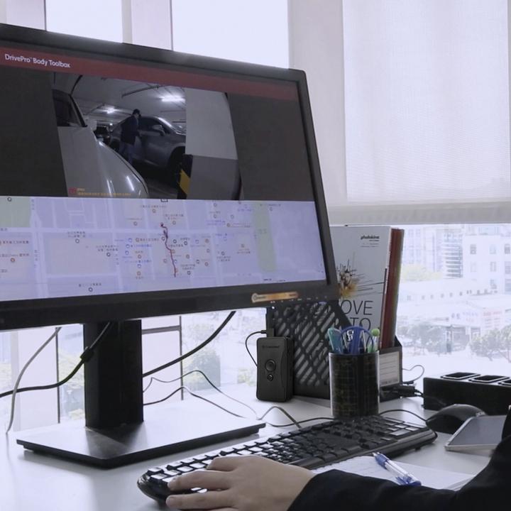 Produktbild Transcend DrivePro Body 60 (Bluetooth, WLAN, Eingebautes Display, Beschleunigungssensor, GPS-Empfänger, Full HD)