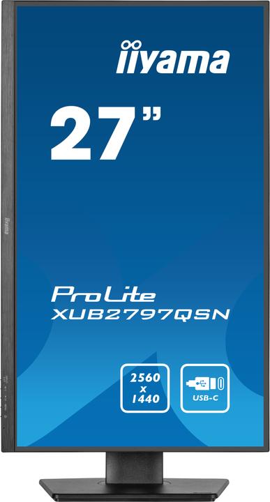 Actual product image iiyama Monitor XUB2797QSN-B2 (2560 x 1440 pixels, 27")