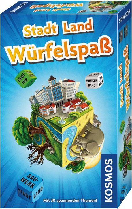 Actual product image Kosmos City Country Dice Fun (German)