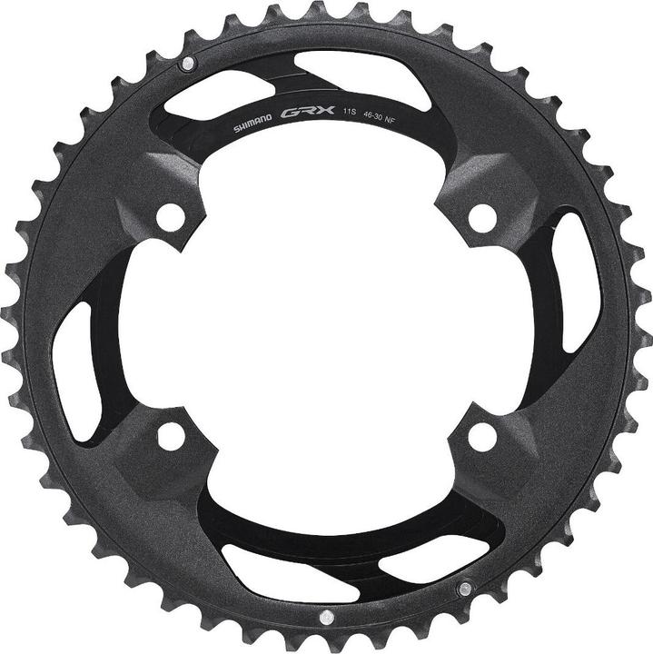 Image du produit Shimano Plateau GRX FC-RX810 2-f. 46Z|2-v. 46Z (46)